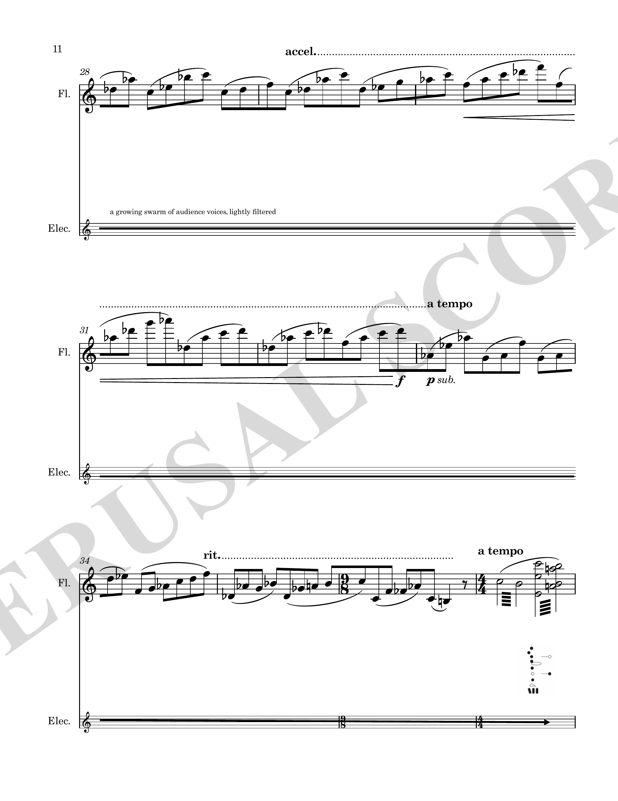 promise light or tomorrow perusal score page 5