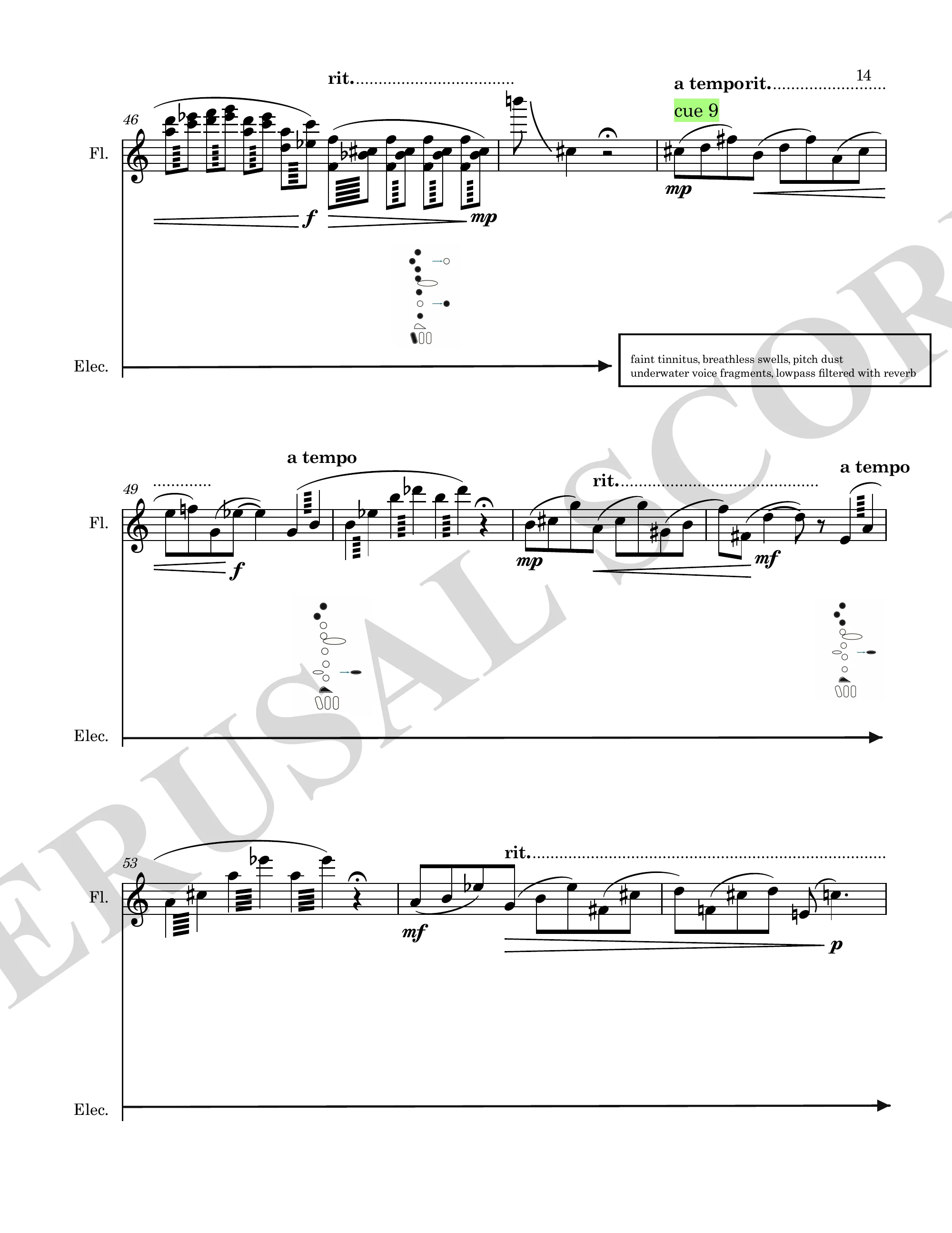 promise light or tomorrow perusal score page 8