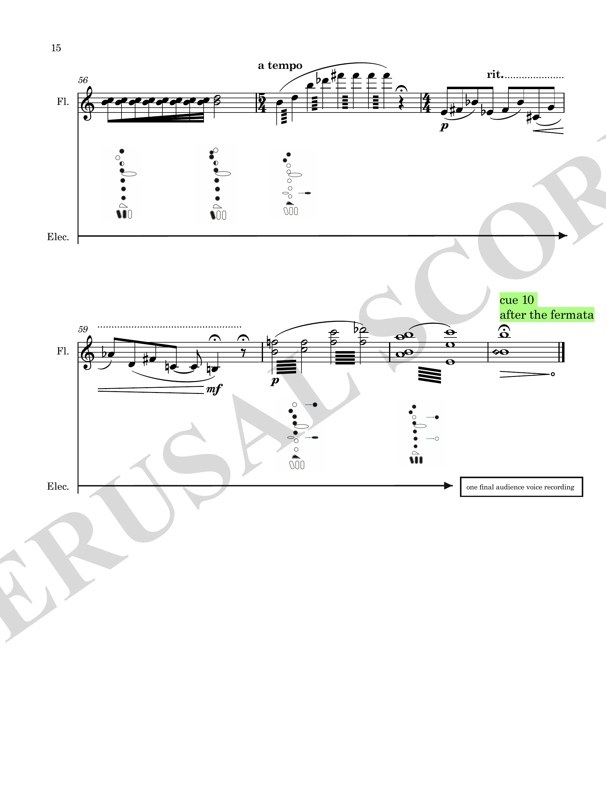 promise light or tomorrow perusal score page 9